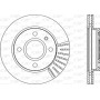 BDA1176.20 OPEN PARTS Гальмівний диск