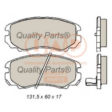 704-21022 IAP QUALITY PARTS Комплект гальмівних колодок дисковий гальм