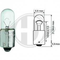 LID10073 DIEDERICHS Лампа розжарювання, Ліхтар показника повороту