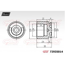 72935014 MAXTECH Поршень корпус скоби гальма