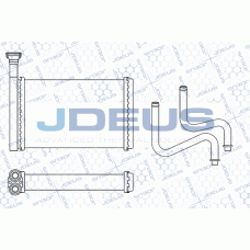 M-212087A JDEUS Теплообмінник обігрів салону