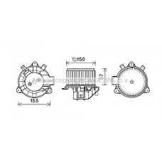 FT8429 AVA QUALITY COOLING Вентилятор салону