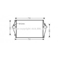 VOA4137 AVA QUALITY COOLING Интеркулер