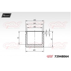 72948064 MAXTECH Поршень корпус скоби гальма