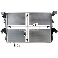 WG2184013 WILMINK GROUP Радіатор охолодження двигуна