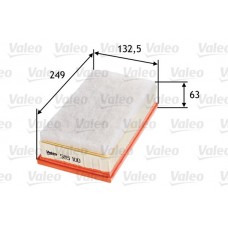 585100 VALEO Повітряний фільтр