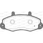 BPA0391.00 OPEN PARTS Комплект гальмівних колодок дисковий гальм