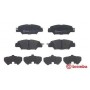 P 49 053 BREMBO Комплект гальмівних колодок дисковий гальм