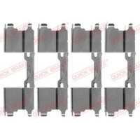 109-1762 QUICK BRAKE Комплектуючі колодки дискового гальма