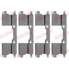 109-1762 QUICK BRAKE Комплектуючі колодки дискового гальма