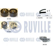 5502962 RUVILLE Водяний насос комплект зубчастого ременя