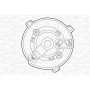 069412520010 MAGNETI MARELLI Вентилятор салону