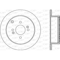 BDA2354.10 OPEN PARTS Гальмівний диск