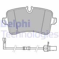 LP3625 DELPHI КомплеК т гальмівних колодок, дискове гальмо