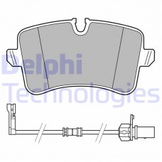 LP3625 DELPHI КомплеК т гальмівних колодок, дискове гальмо