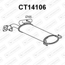 CT14106 VENEPORTE Глушник вихлопних газів кінцевий