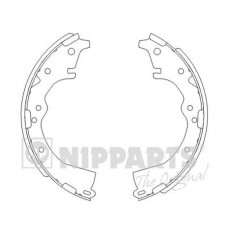 J3502022 NIPPARTS Комплект гальмівних колодок