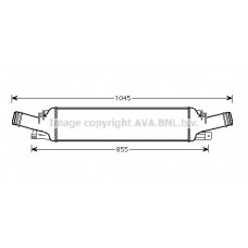 AI4294 AVA QUALITY COOLING Интеркулер