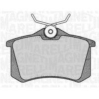 363916060144 MAGNETI MARELLI КомплеК т гальмівних колодок, дискове гальмо