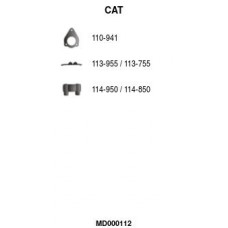 MD000112 FA1 Катализатор