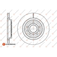 1667867080 EUROREPAR Гальмівний диск