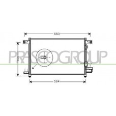 DW326C002 PRASCO Конденсатор кондиціонера
