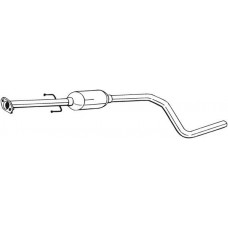281-945 BOSAL Середній глушник вихлопних газів