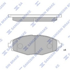 SP1086 Hi-Q Комплект гальмівних колодок дисковий гальм