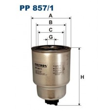 PP 857/1 FILTRON Паливний фільтр