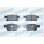 5SP2129 SAMKO Комплект гальмівних колодок дисковий гальм