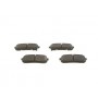 0 986 494 828 BOSCH Комплект гальмівних колодок дисковий гальм