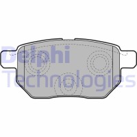 LP2105 DELPHI Комплект гальмівних колодок дисковий гальм