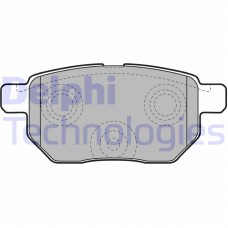 LP2105 DELPHI Комплект гальмівних колодок дисковий гальм