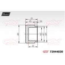 72944030 MAXTECH Поршень корпус скоби гальма