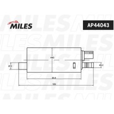 AP44043 MILES Паливний насос