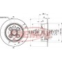 BD9204 FREMAX BRAKE DISC HIGH CARBON