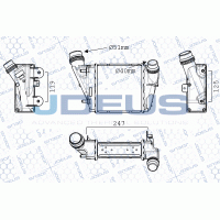 M-823137A JDEUS Интеркулер