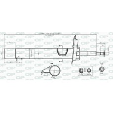 SAB8437.31 OPEN PARTS Амортизатор