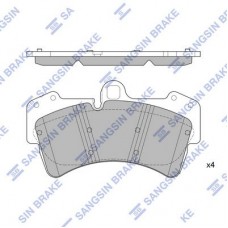SP2197 Hi-Q Комплект гальмівних колодок дисковий гальм
