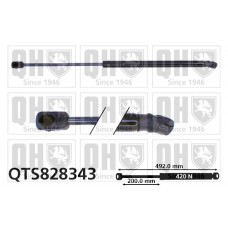 QTS828343 QUINTON HAZELL Газова пружина кришка багажника