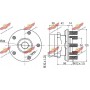 01.97978 AUTOKIT Комплект підшипника ступиці колеса