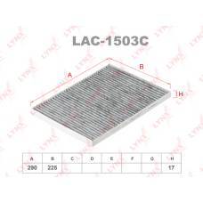 LAC-1503C LYNXauto Фільтр повітря у внутрішньому просторі