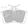 KBP1653 KEY PARTS КомплеК т гальмівних колодок, дискове гальмо