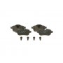 0 986 494 450 BOSCH Комплект гальмівних колодок дисковий гальм