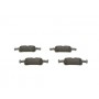 0 986 494 715 BOSCH Комплект гальмівних колодок дисковий гальм
