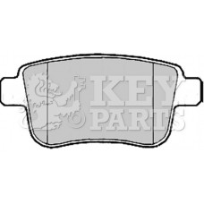 KBP2185 KEY PARTS Комплект гальмівних колодок дисковий гальм