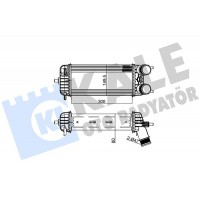 Интеркулер KALE OTO RADYATÖR 427200