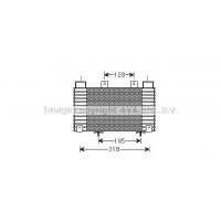 Интеркулер AVA QUALITY COOLING MZA4250