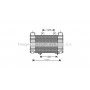 Интеркулер AVA QUALITY COOLING MZA4250