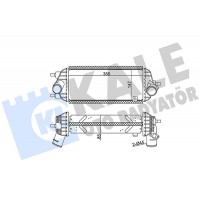 Интеркулер KALE OTO RADYATÖR 344945
